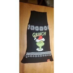 The Grinch Black Holiday Pet Sweater Merry Grinchmas